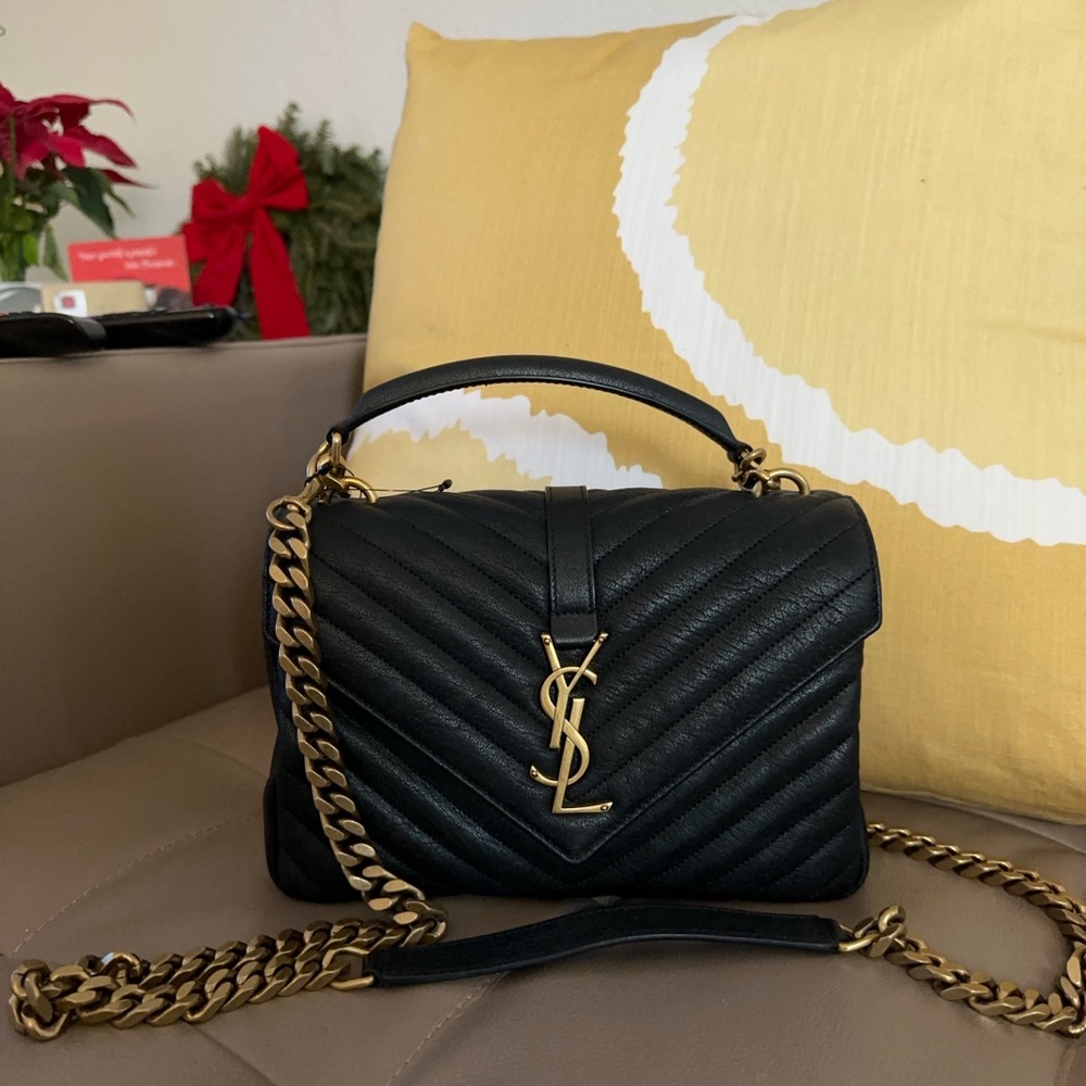 🔥LIKE NEW🔥YSL SAINT LAURENT BAG MNG COLLEGE